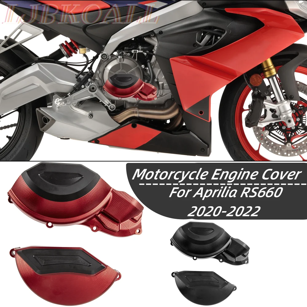 RS660 Engine Cover Protection for Aprilia RS 660 2020 2021 2022 2023 2024 CNC Aluminum Side Guard Frame Silder Moto Accessories