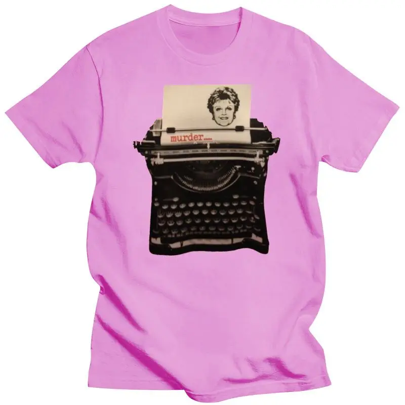 2022 Murder She Wrote / Angela Lansbury / Typewriter T Shirt Print T Shirt Mens Short Sleeve Hot Tops Tshirt Homme