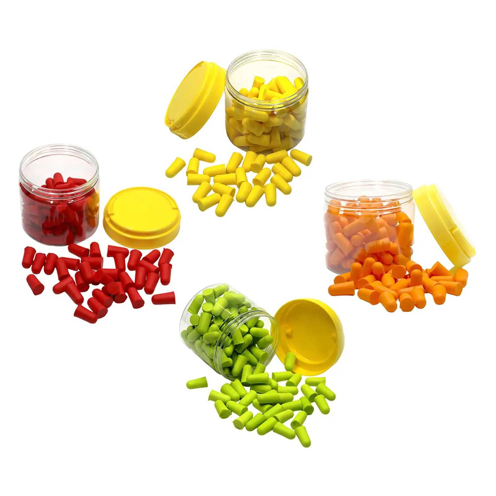 

50 Pair Ear Plugs for Sleeping, 34dB Snr Reduction Foam Earplugs, for Studying Travel Construction Snoring Loud Noise.