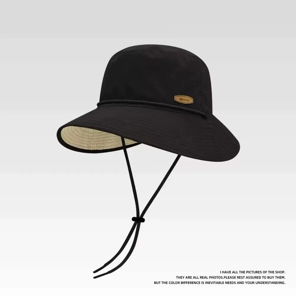 Gifts Adjustable Women's UV Protection Sun Hat Reversible Sunscreen Tools Fisherman's Hat UV protection Hiking Hat