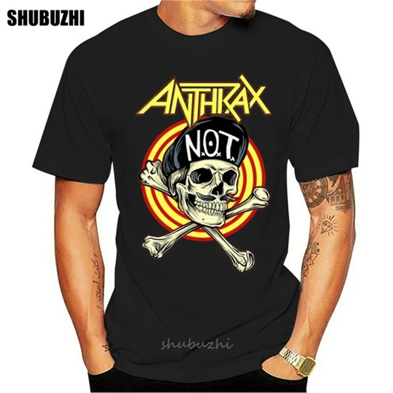 Men's and Women's Rock Metal Anthrax Music Band Fashion 3D Printed T-shirt Summer Quick Drying Short Sleeve Men's Casual shirt