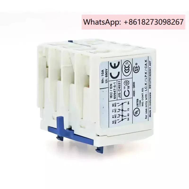 LC1K contactor LP1K auxiliary contact LA1KN22 11 20 40 contact opening and closing