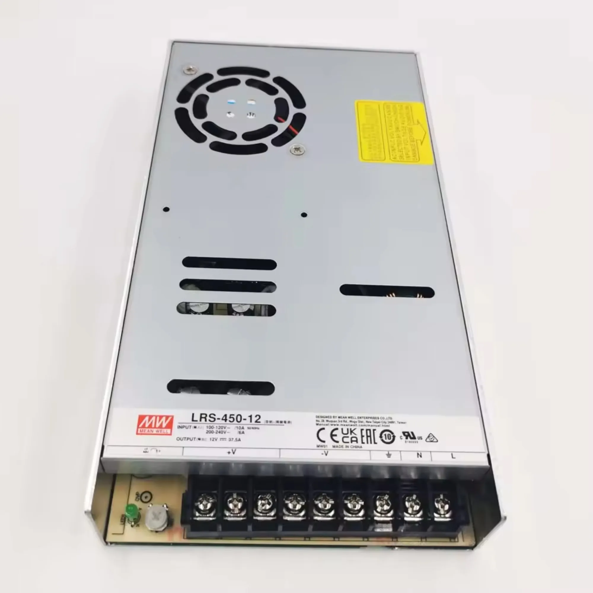 Mean Well LRS-450 450W Single Output Switching Power Supply 5V 12V 15V 24V 36V 48V Meanwell Industrial Power Supply