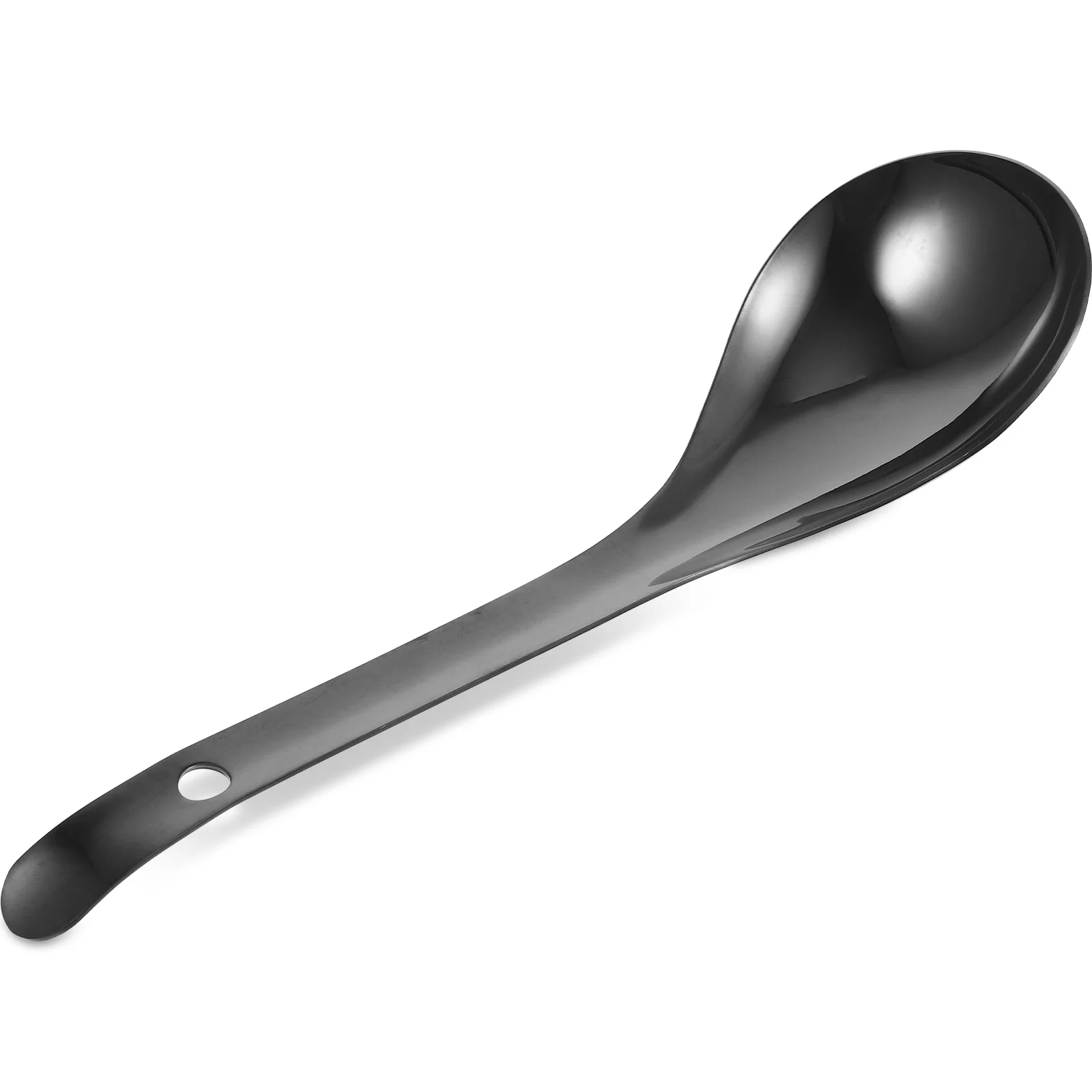 Stainless Steel Rice Spoon Kitchen Utensil Multi-use Soup for Ladle Simple Style Scoop Large