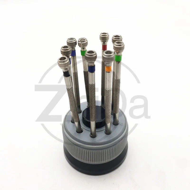 Watch repair tools, set screwdriver, rotating base, pure steel screw batch 5978 kinds of sizes