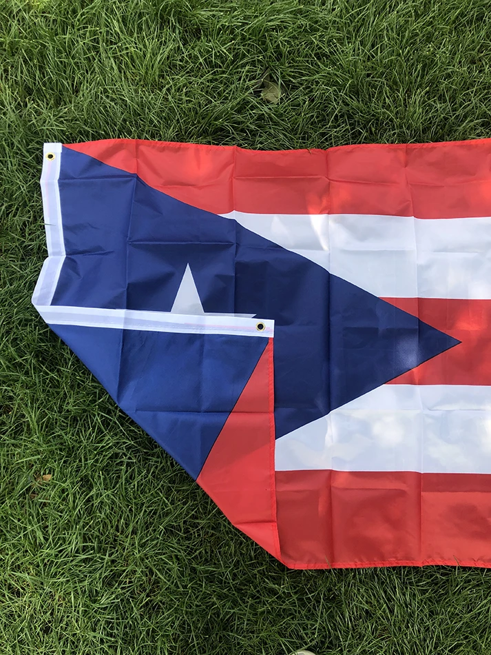 SKY BANDE NUEVA Bandera de Puerto Rico Poliéster Colgante Decorativa - imagen 2