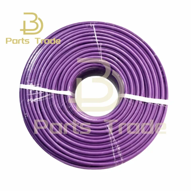 5 Meters Original 6XV1830-0EH10 Cable Color Purple 2 Wires Shielded for Profibus DP Bus Networking