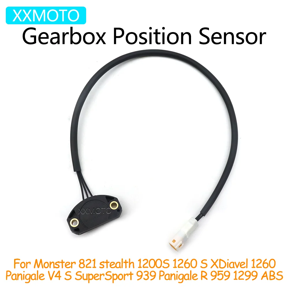 

For Ducati Monster 821 1200S 1260 S XDiavel 1260 SuperSport Panigale V4 S 939 R 959 1299 ABS Gearbox Position Sensor Accessories