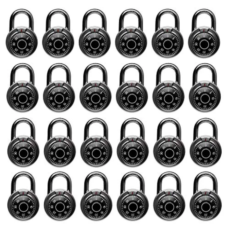 

Locker Lock Combination Lock Black 2 in 24 Locks