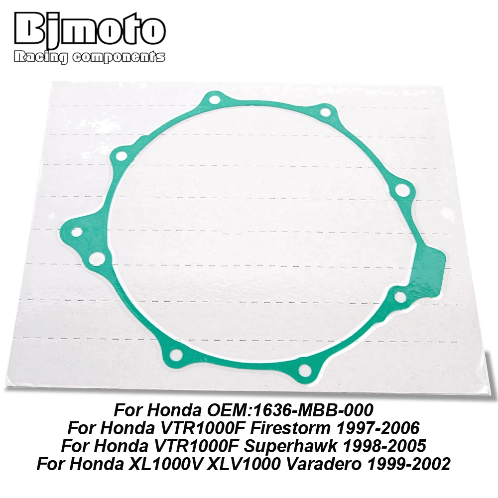 

1636-MBB-000 Stator Magneto Generator Cover Gasket For Honda VTR1000F VTR 1000 F Firestorm Superhawk XL1000V XLV 1000 Varadero