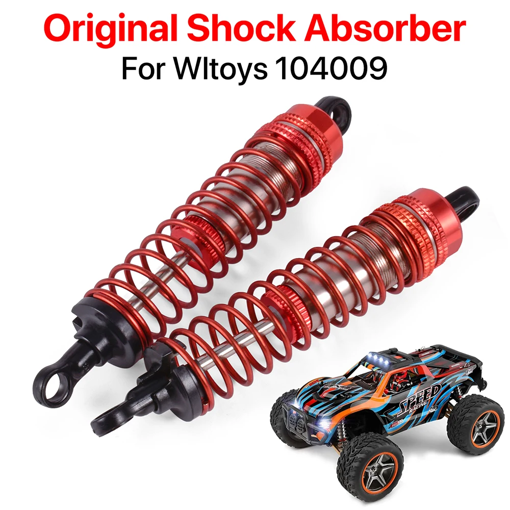 Wltoys 104009 Original RC Shocks Absorber Damper 1972 Aluminium 1/10 Scale RC Car Parts Truck Buggy  Metal upgrade Spring 