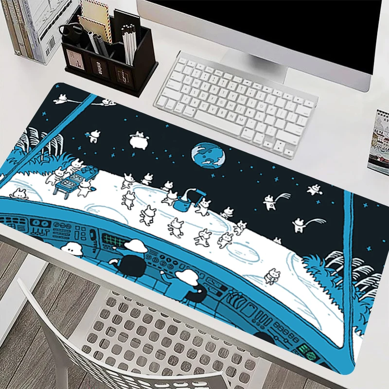 Extended Mouse Pad Pattern Art Office Desk Mat Game keyboard pad kawaii Computer Desk Mat E-sports Gaming Mousepad For Best Gift