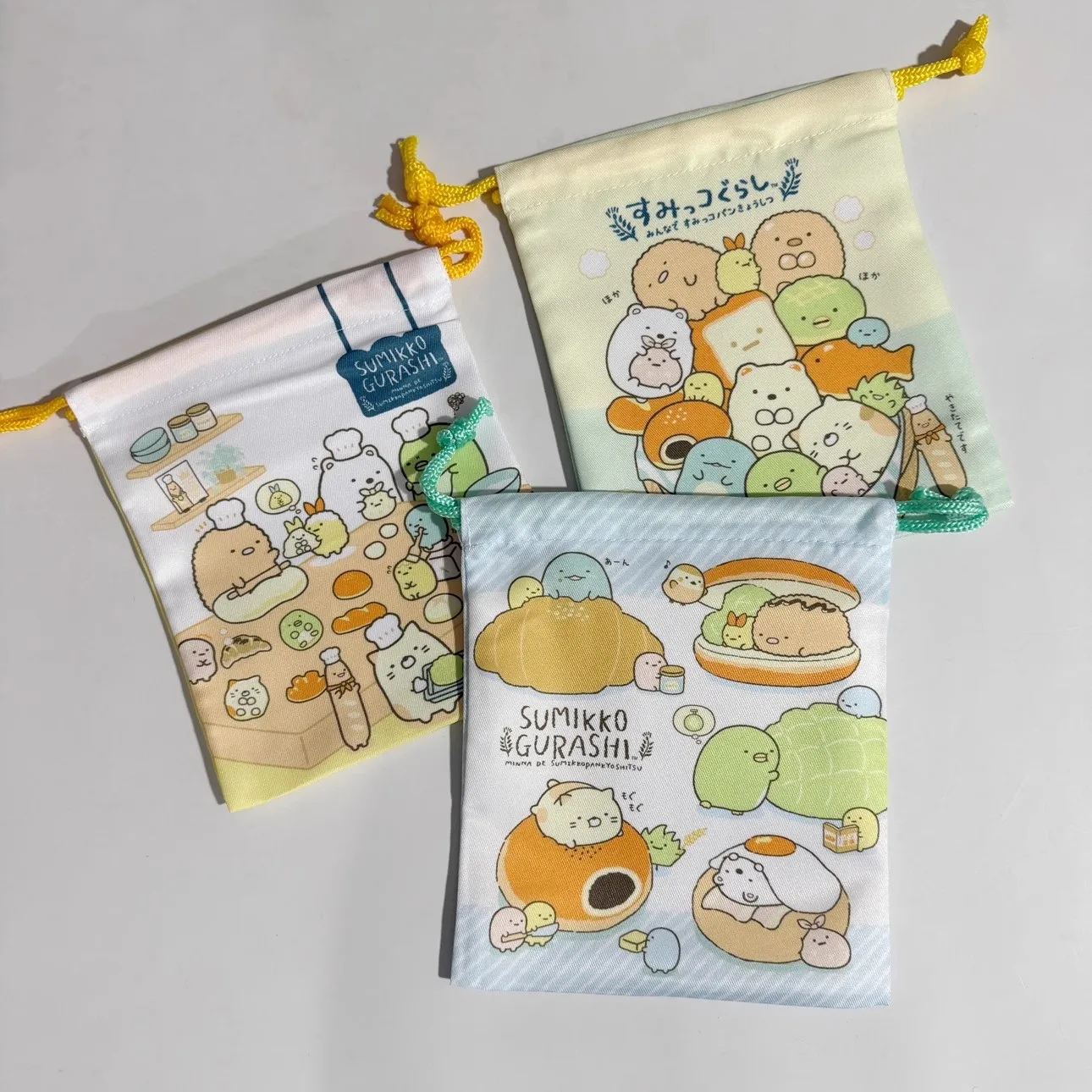New Cute Sumikkogurashi Kids Woman Drawstring Bags Pouch Pocket For Children