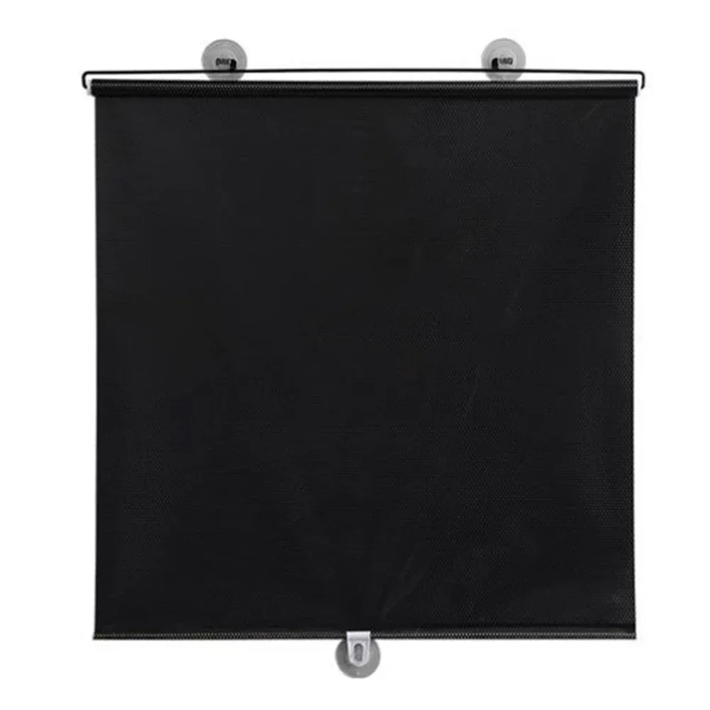 3Pcs Sunshade PVC No-punch Suction Cup Retractable Sunshades 125x50cm High Quality For Office Supplies