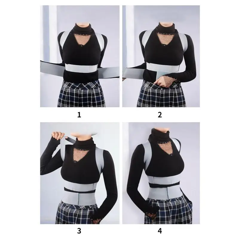 Back Correction Belt Breathable Posture Corrector Back Brace Back Posture Corrector For Bad Posture Effective Posture Correction