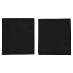 2PCS Foam Flat Sanding Machine Mat Self-Adhesive Standard Replacement Back Pad For 4510 Sander Machine Power Tool Parts