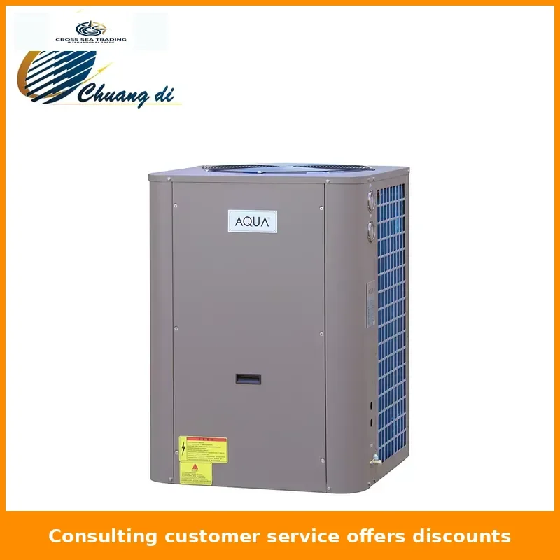 -25 °C optional operation mode corrosion-resistant titanium commercial air-source heat pump for pool and spa heating