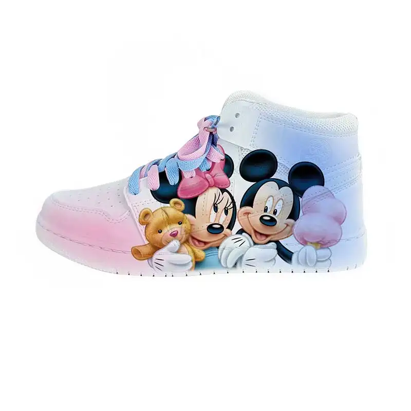 Nieuwe Disney cartoon vrouwen prinses Minnie Mickey Mouse leuke Casual schoenen antislip zachte bodem sportschoenen voor meisje cadeau