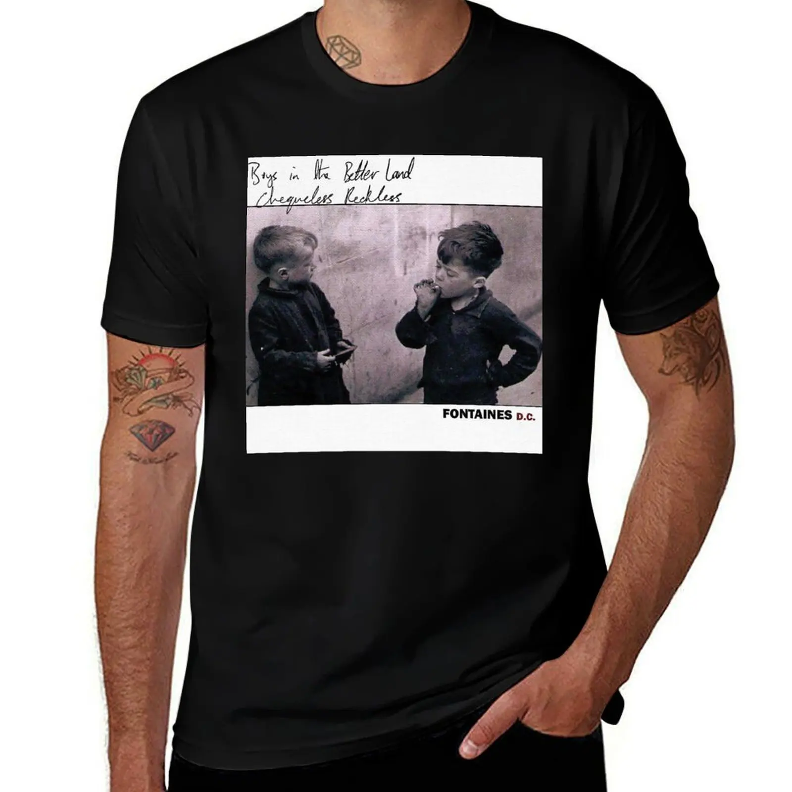 

Twobi New FONTAINES Show D.C. American Tour 2019 T-Shirt t shirt man designer t shirts for man pack cotton T-Shirt