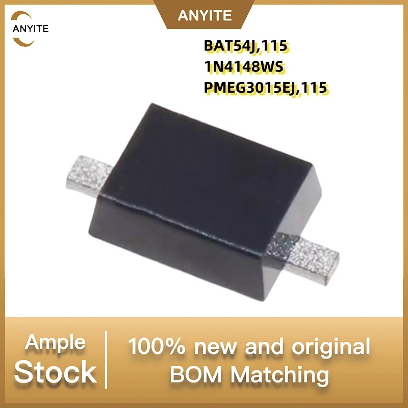 NEW 50PCS/lot  BAT54J,115 AT54J  1N4148WS 4148W  PMEG3015EJ,115 EG3015   SOD-323F