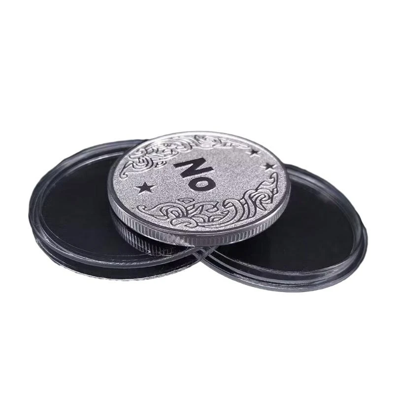 YES or NO Coin Props Coin Good Lucky Wishing Lucky Coin Tossing Coin Decision - Image 3