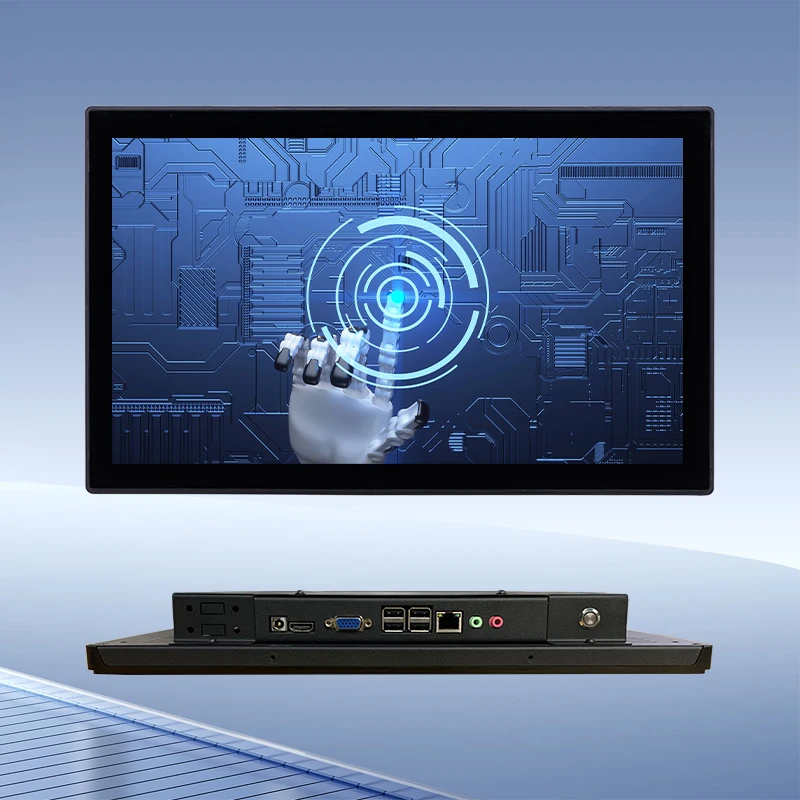 النمط الشعبي 43 بوصة LCD الصناعية جدار جبل USB 10 10.4 12.115 17 19 21.5 بوصة شاشة تعمل باللمس بالسعة 4:3 #3