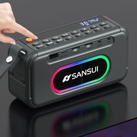 Sansui F30 Retro Radio Wireless Bluetooth Speaker Insert card Mini Plug in Walkman Music Player Portable Stereo Subwoofer