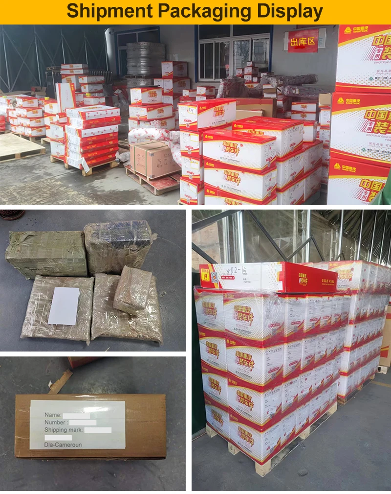 Sinotruk HOWO T5G قطع غيار شاحنات خفيفة MC07 MC05 MT07 أجزاء نظام تبريد المحرك مضخة مياه 080V06500-6700 #3