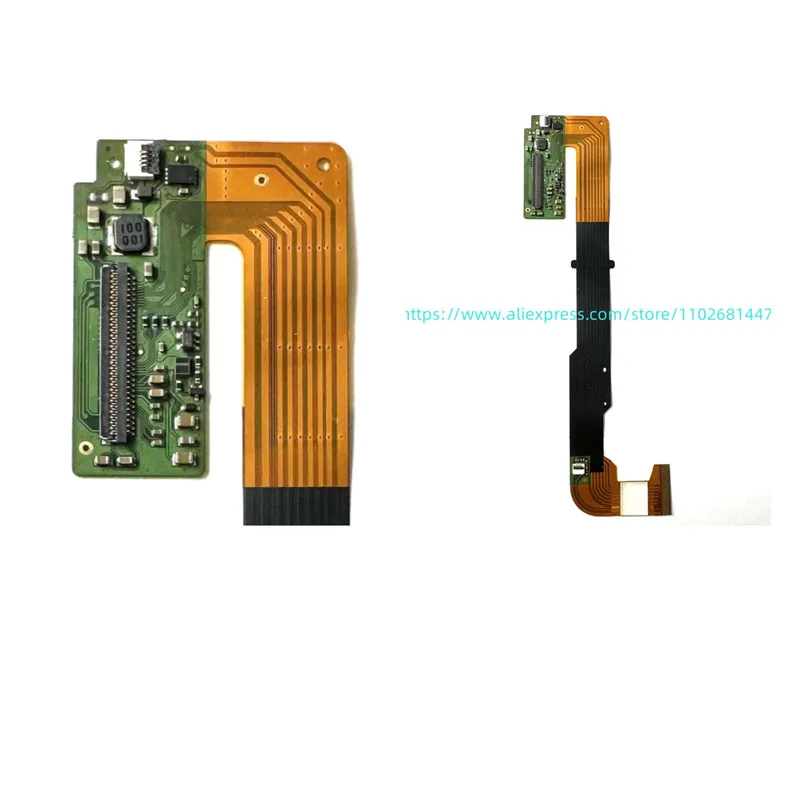 

New Shaft rotating LCD Flex Cable Part For Fujifilm Fuji XA2 X-A2 Digital Camera repair parts With socket and sensor