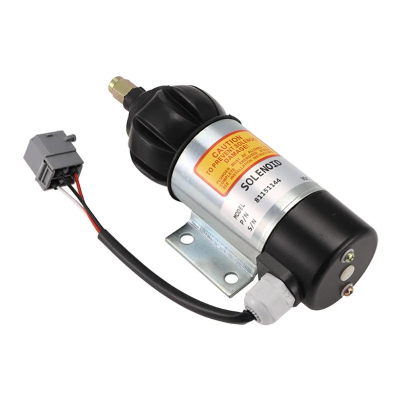 

12V Fuel Shutoff Solenoid Stop Solenoid For Perkins Volvo Penta 81151144 1318039 1318042