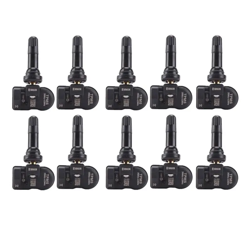 

A64P-10Pcs TPMS Tire Pressure Sensor Programmable For Autel TS408 TS508 ITS600 433Mhz 315MHZ 2 In 1 MX Sensor Monitor System