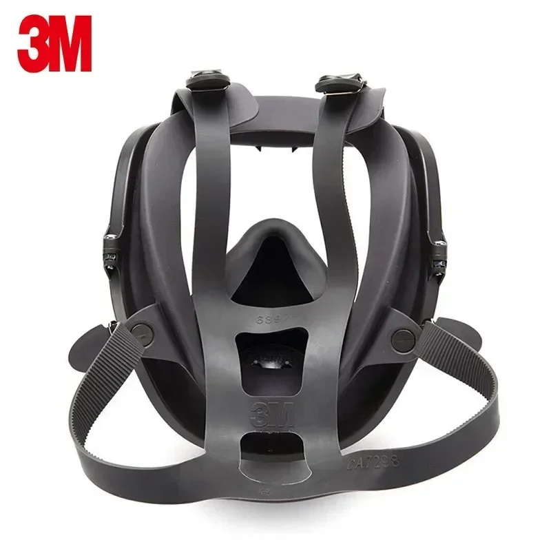 3M 6800 Painting Spraying Respirator Gas Mask Industry Chemcial Full Face Gas Mask Safety Work Filter Dust Full Face Mask Replac