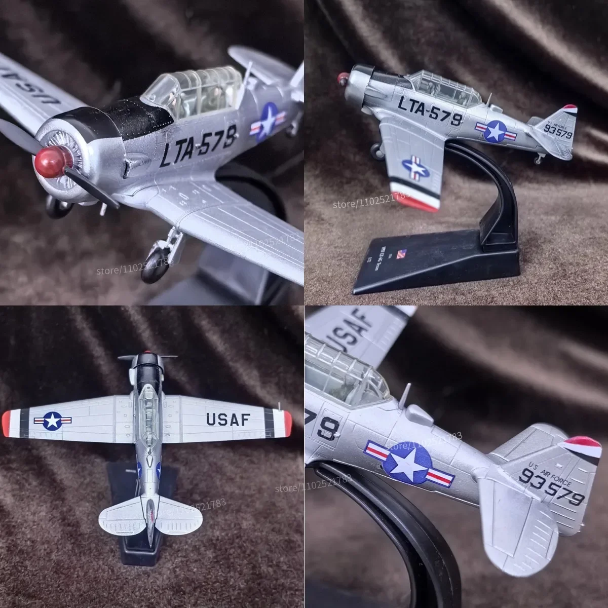 مقياس 1:72 جمهورية P-47D Thunderbolt 1944 نموذج مقاتلة الطائرات العسكرية طبق الاصل الطيران الحرب العالمية منفذها لعبة قابلة للجمع #6
