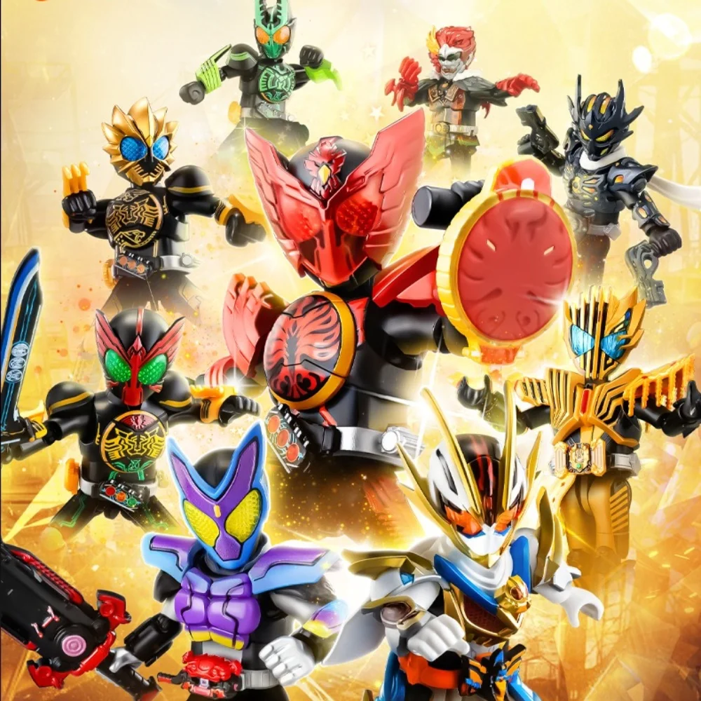 

Новинка в наличии, оригинальная фигурка Blokees Kamen Rider Galaxy, версия 4 V3 V2 V1, слепая коробка, загадочная коробка, коллекционные игрушки в подарок