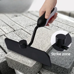 High Hardness Brick Split Tool Brick Splitting Chisel Comfortable Long Handle Brick Cutter Masons' Construction Tool