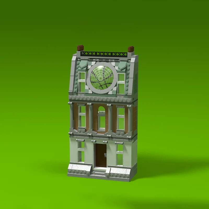 Famous Scene Model Moc Building Bricks Modular Sanctum Sanctorum Model Technology Blocks Christmas DIY Toy Construction Set Gift