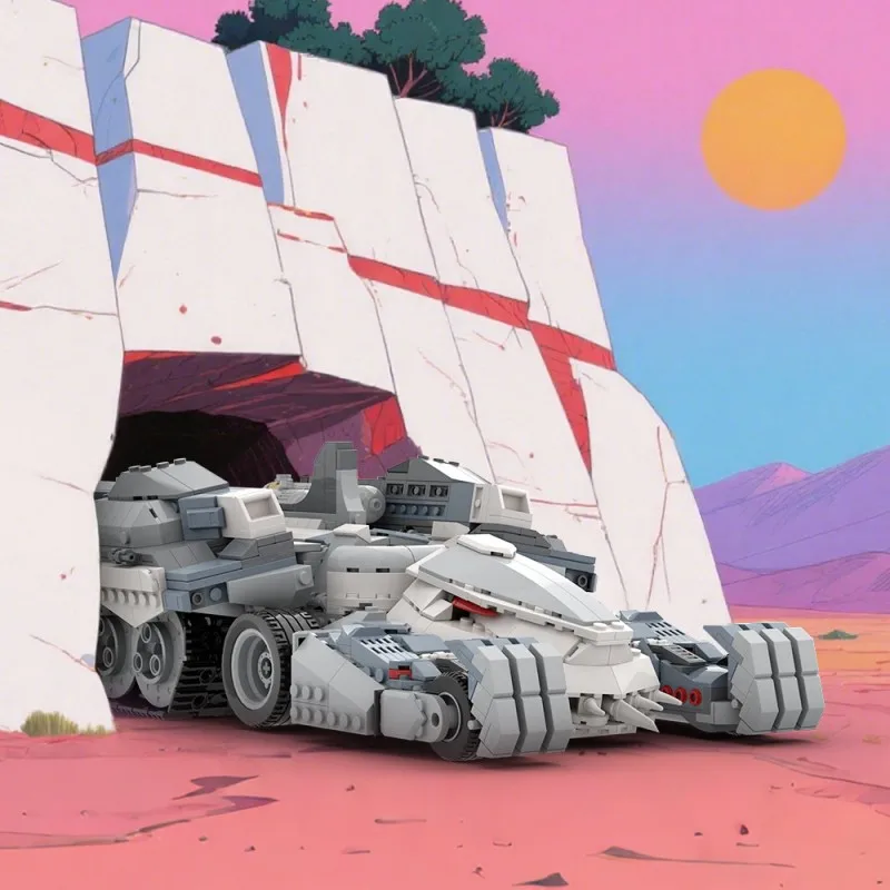 1391PCS MOC ThunderCats Chariot Bouwstenen Mech Tank Technische Voertuig Model Bricks DIY Monteren Speelgoed Cadeau voor Kinderen Volwassenen