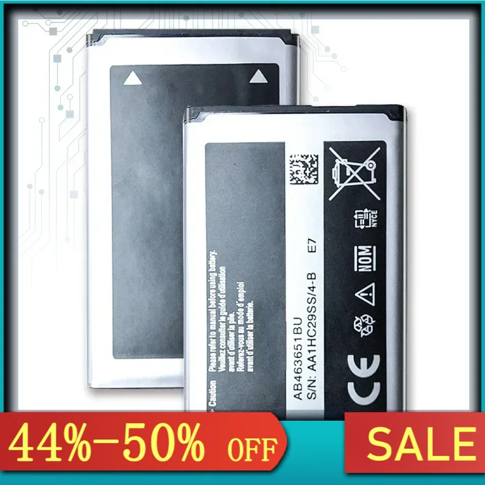 Battery AB463651BU For Samsung W559 S5620I S5630C S5560C C3370 C3200 C3518 J808 F339 S5296 C3322 GT-C3530 S5610