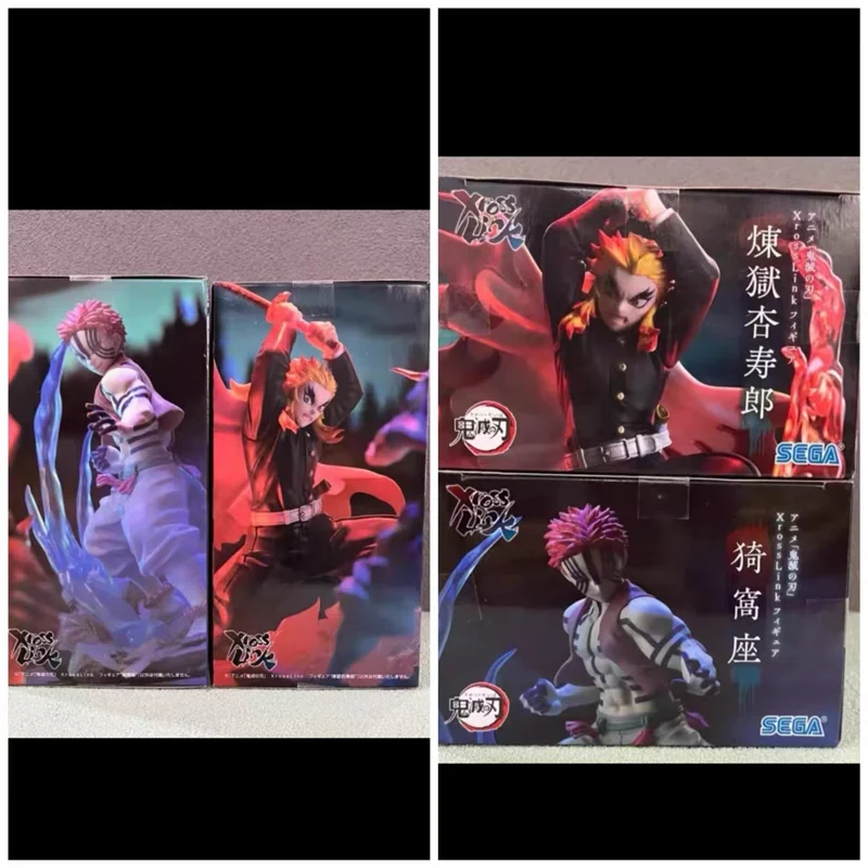 

Оригинальный Sega Xross Link Demon Slayer: Kimetsu No Yaiba Akaza Rengoku Kyoujuro Коллекционная аниме-фигурка Модель игрушки в подарок на складе