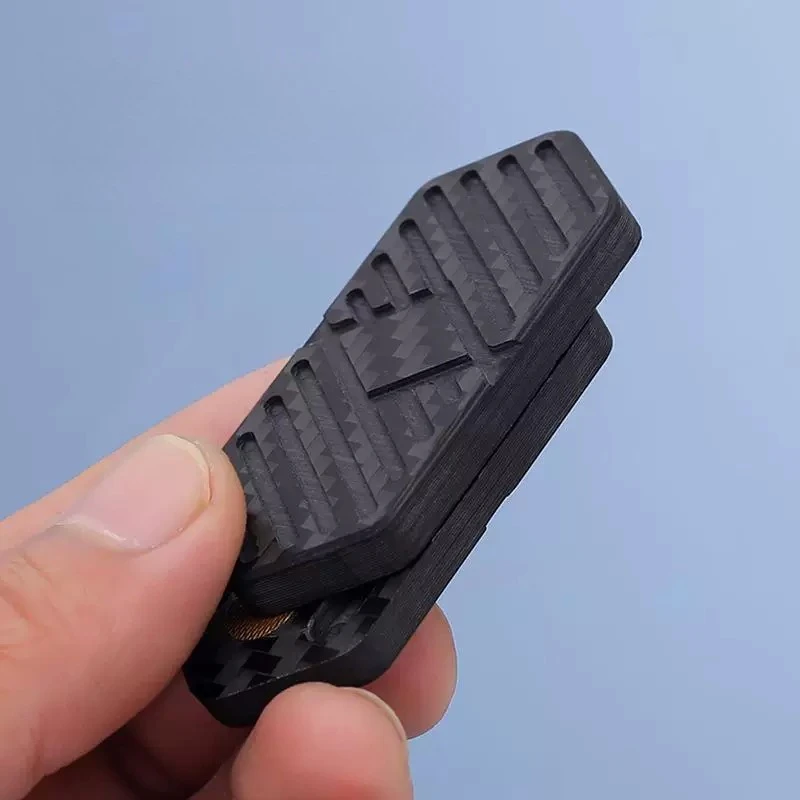 Carbon Fiber EDC Push Slider Magnetic Fidget Toy Adult Stress Relief Hand Slider Pocket EDC Gadget Collection Gift