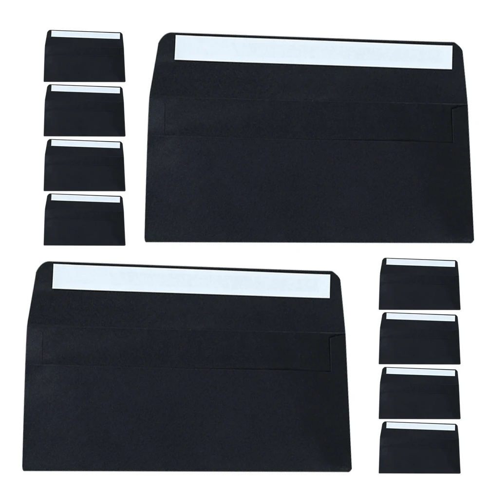 

20pcs Self Adhesive Envelopes Business Mailing Storage Cash Budgeting Paper Money Envelope Seal Statements Nontransparent