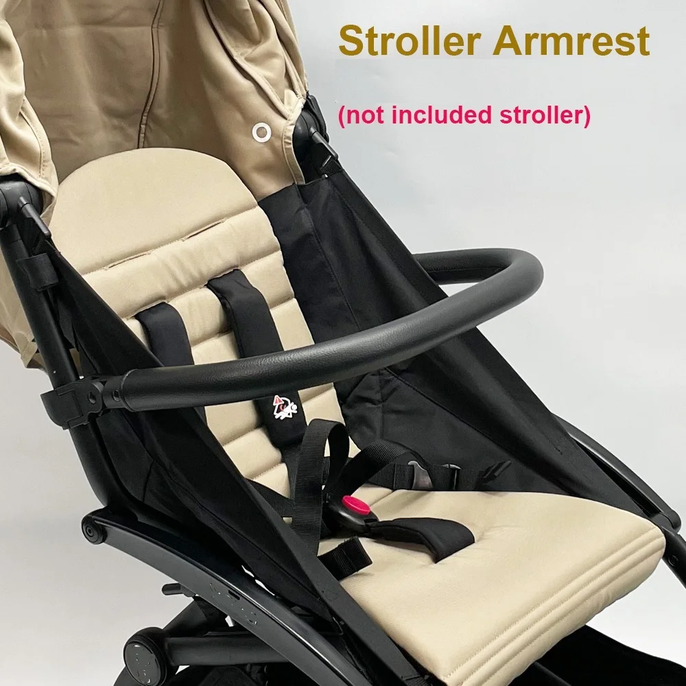 COLU KID® Stroller Accessories Stroller Rattle Toy & Leather Armrest & Extend Footboard footrest Compatible with YOYO YOYO2 Yoya