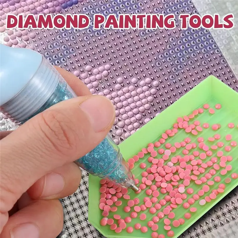 Feb.3Pcs Diamond Art Painting Pen, Diamond Art Painting Kits,Diamond Art Accessories Pens, Diamond Dotting Tool view 5