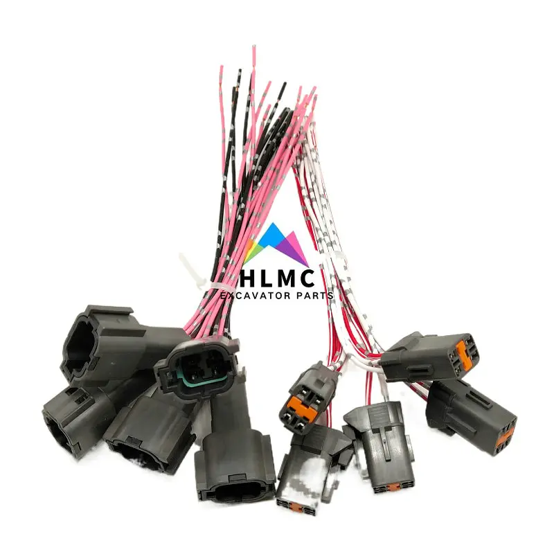 

Excavator accessories are suitable for Hitachi EX ZA 200 240 330-3-5-6 Throttle Motor Motor Harness Plug Pairair