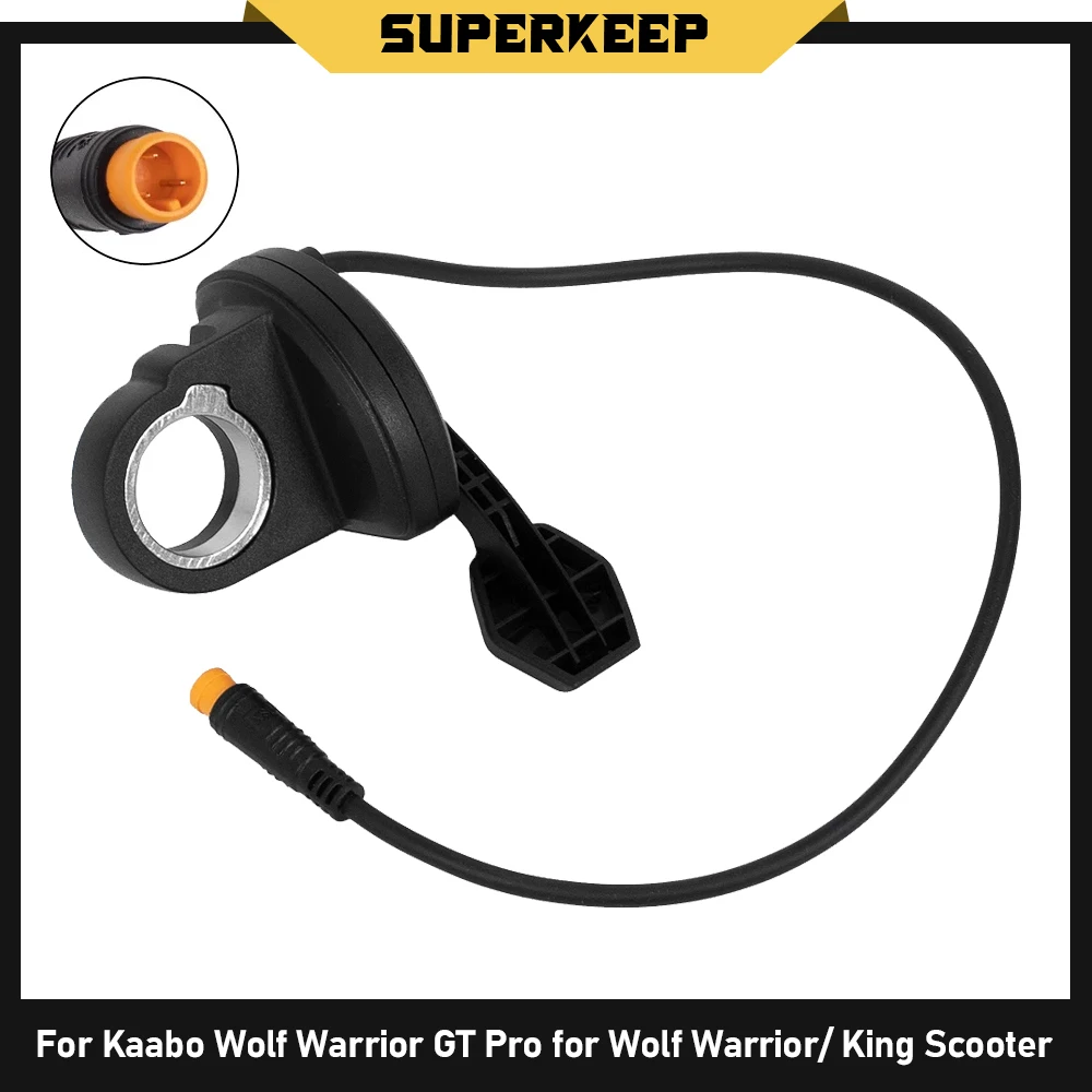For Kaabo Wolf Warrior GT Pro Thumb Throttle Accelerator for Wolf Warrior/ King Electric Scooter Throttle Repair Accessories