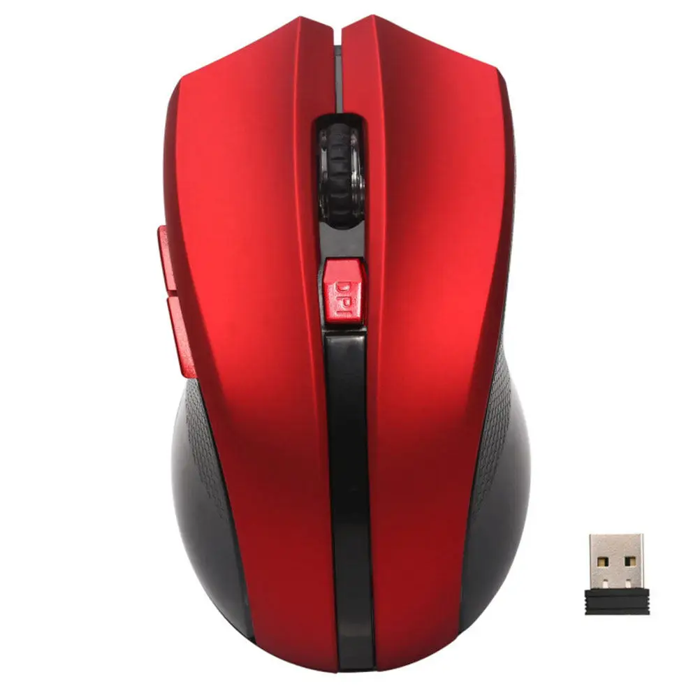 1Set Wireless Mouse 2.4ghz Low Latency Skin-Friendly Ergonomic Shape for Laptop Desktop Work Gaming Reliable Pc Mouse