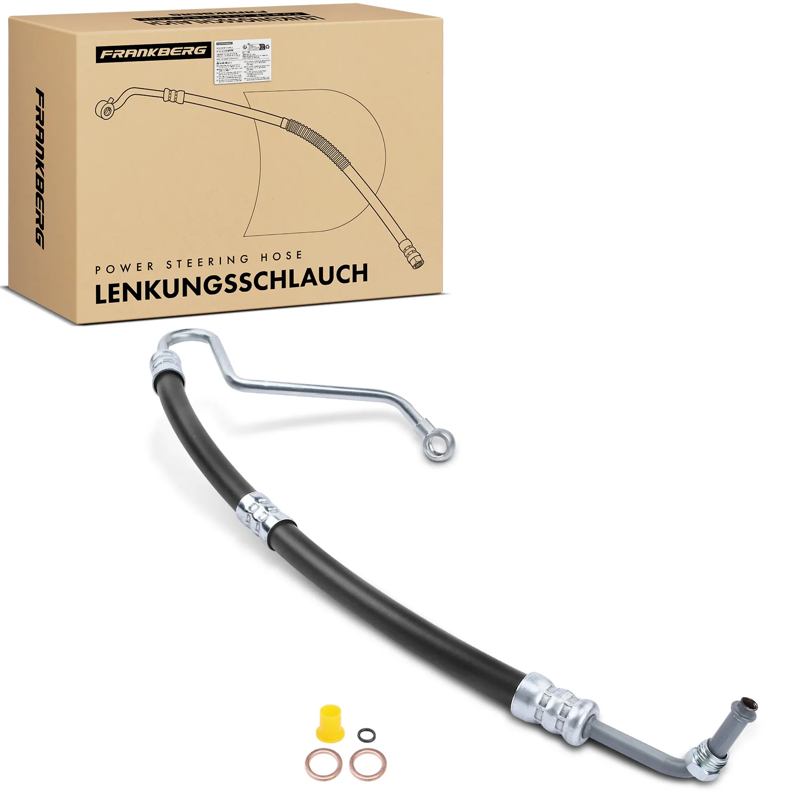 Frankberg 1x tuyau de direction assistée pour BMW série 3 Cabriolet Coupé Touring E46 2.0L 2001-2007 32416752950 58570 3405465