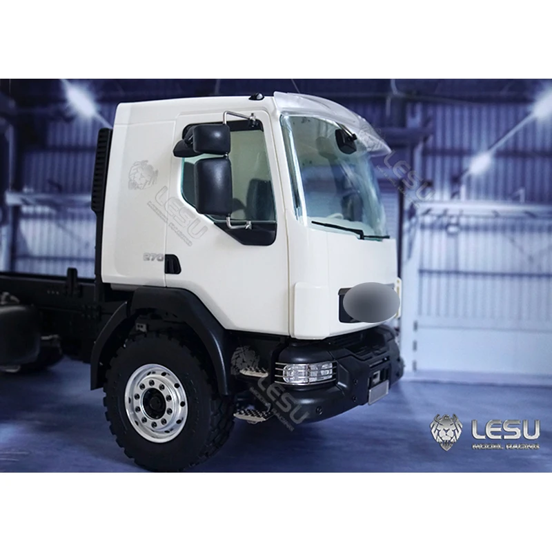 

LESU Plastic Cabin Shell B Lights Spare for 1/14 RC Tamiyaya Vm/Fe Tractor Truck Remote Control Car Parts Boys Toys TH19410-SMT2