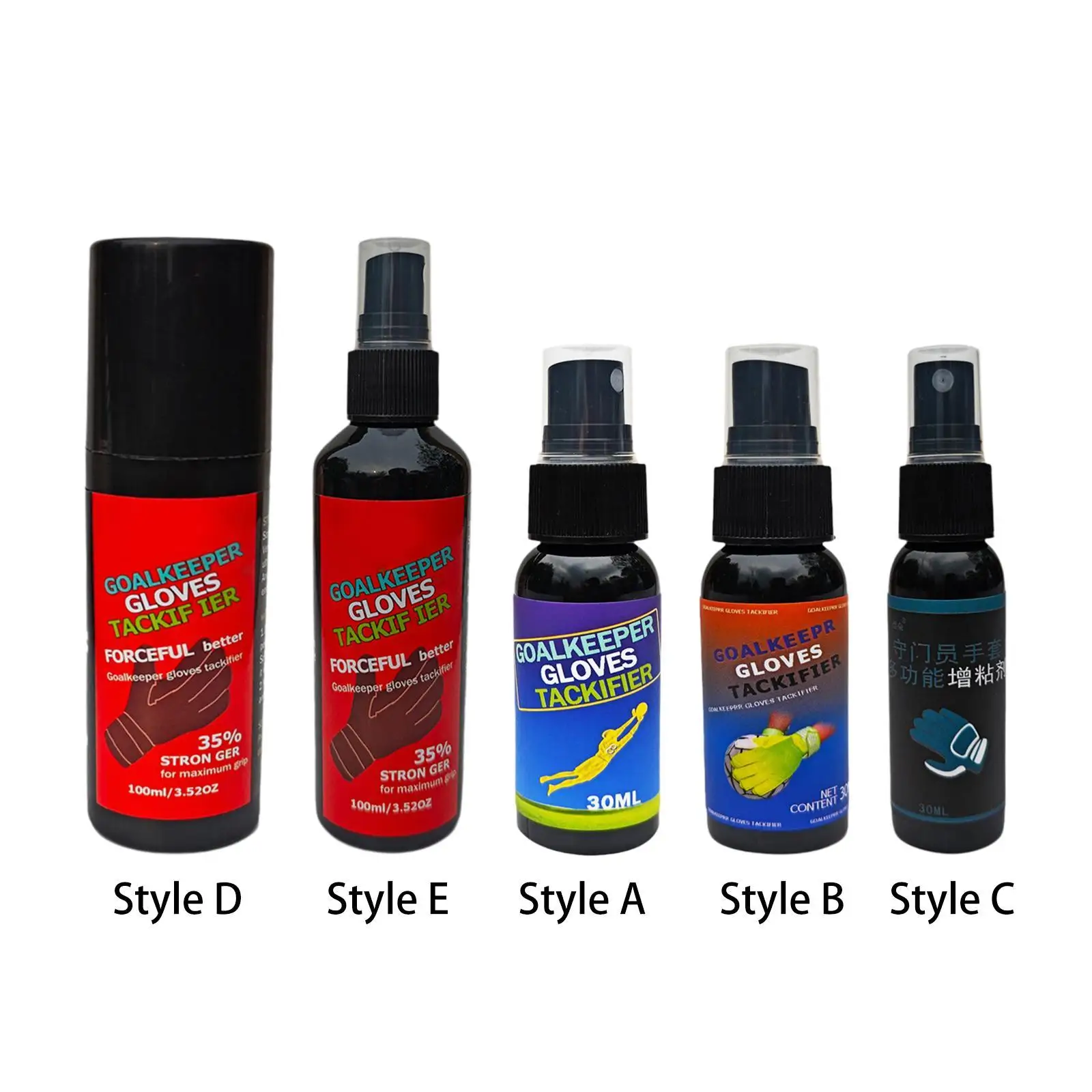 Football Grip Spray Sticky for Rugby Anti Slip Grip Essentials Goalkeeper Glove Grips Spray Accessories Maintenance