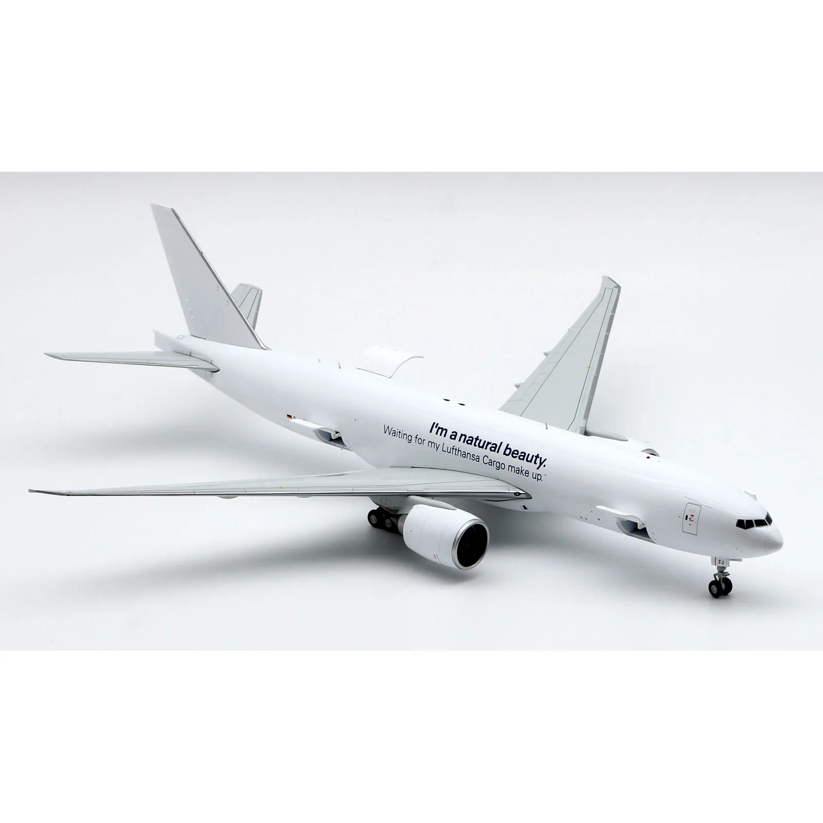 XX20193C Legierung Sammlerflugzeug Geschenk JC Wings 1:200 Lufthansa Cargo „Open Door“ Boeing B777-200 Druckguss-Flugzeugmodell D-ALFJ
